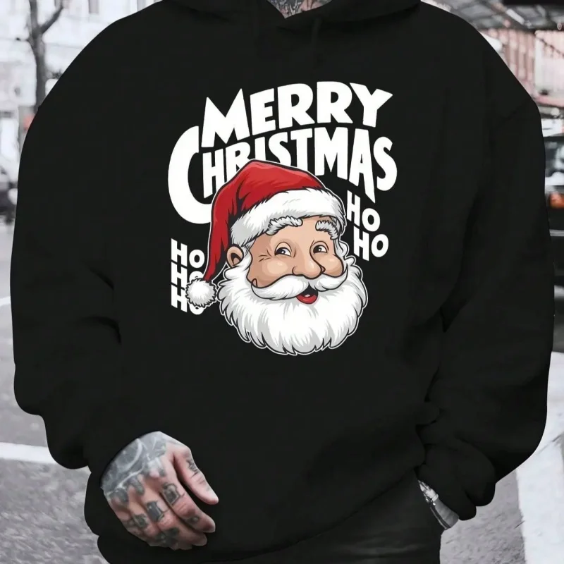 

Коллекция 2026 Harajuku Уличный стиль Удобная толстовка унисекс на фланелевой подкладке с винтажным принтом для всех