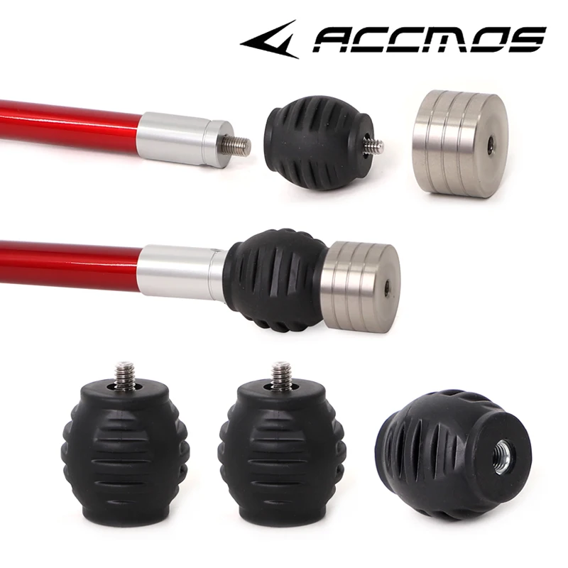 

1Pc Archery Balance Bar Stabilizer Ball Bow Riser Damper Bow Handle Damper Shock Absorber Shooting Accessories