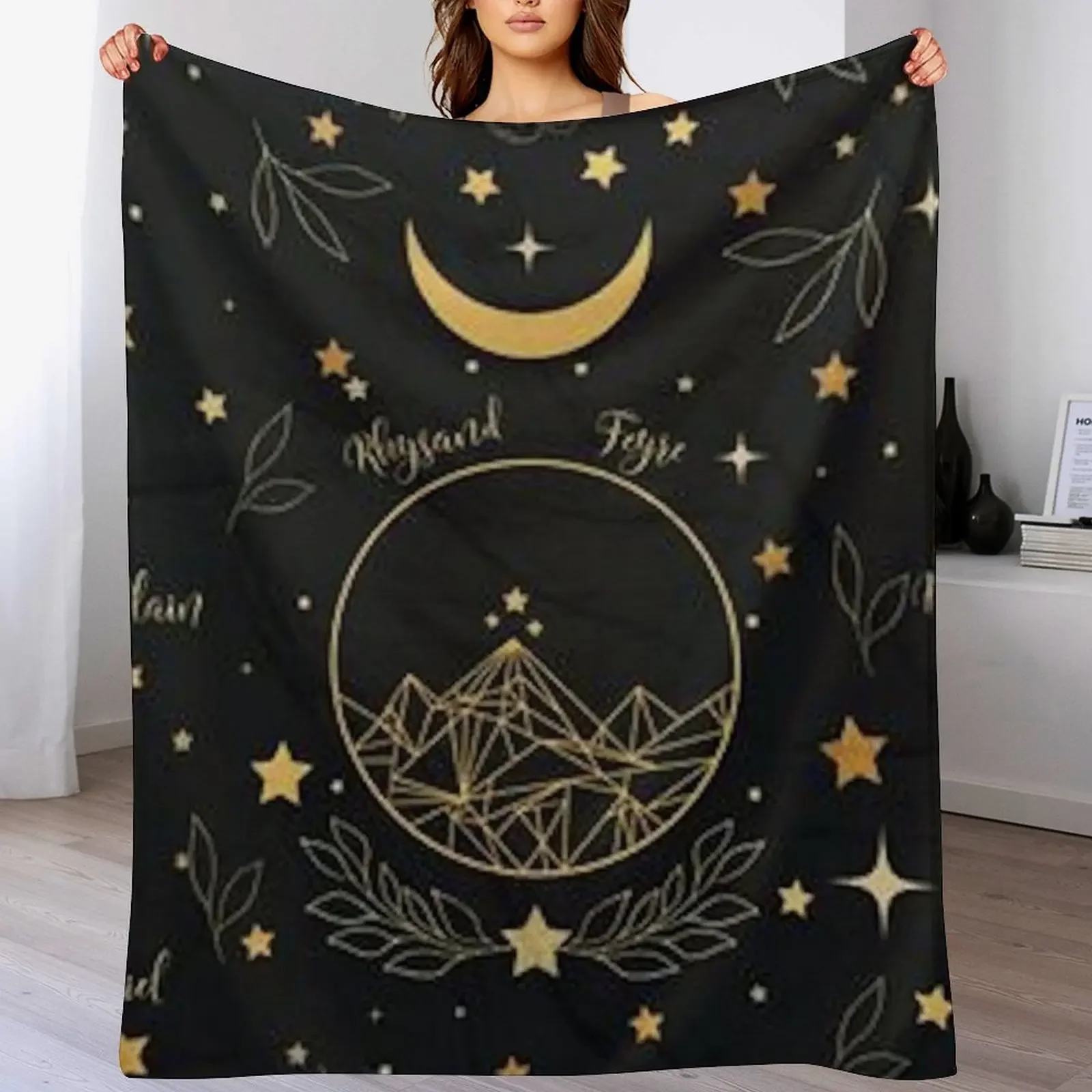 

Acotar Art Throw Blanket Decorative Sofa For Sofa Thin Beach warm for winter Blankets