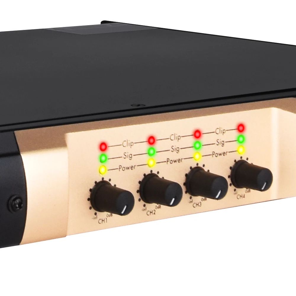 مكبر صوت احترافي ShennDare k-4100 بقوة 4x1000 واط 8 أوم ومضخم صوت 4x1600 واط 4 أوم ومكبر صوت DJ ومضخم صوت رقمي مسبق التضخيم 4 قنوات لمرحلة الكاريوكي المنزلية