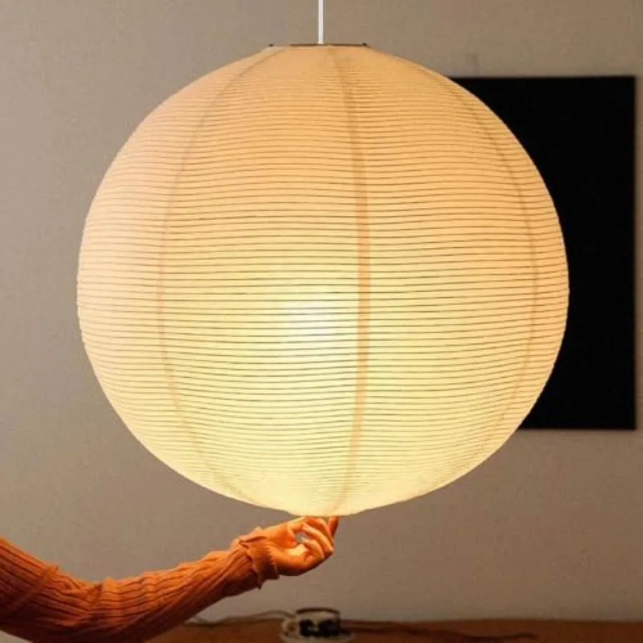 Plug Pendant Light Fixture, 15 Feet Hangg Paper Lantern 18