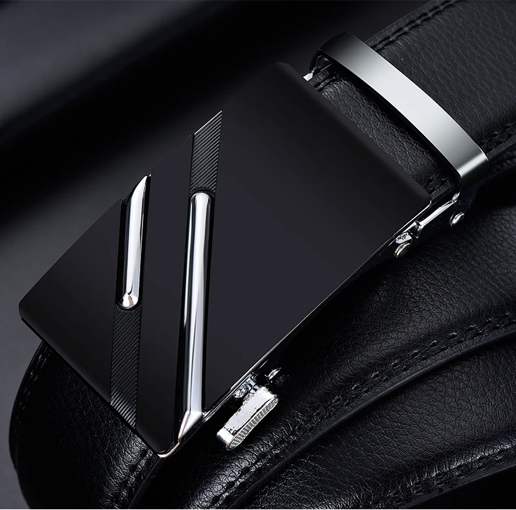 Gürtel Berühmte Marke Gürtel Männer Herren Gürtel Qualität Echtes Luxus Leder Gürtel Für Männer Gürtel Männlich Strap Männlich Metall Automatische Schnalle – Detail 18
