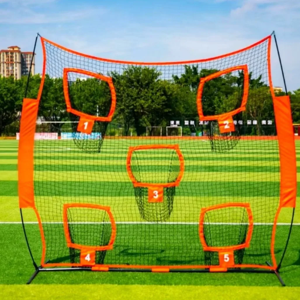 5 Hole Baseball Football Indoor Outdoor Training Net Baseball Batting Cage Bat Softball Strike Net Practice Net