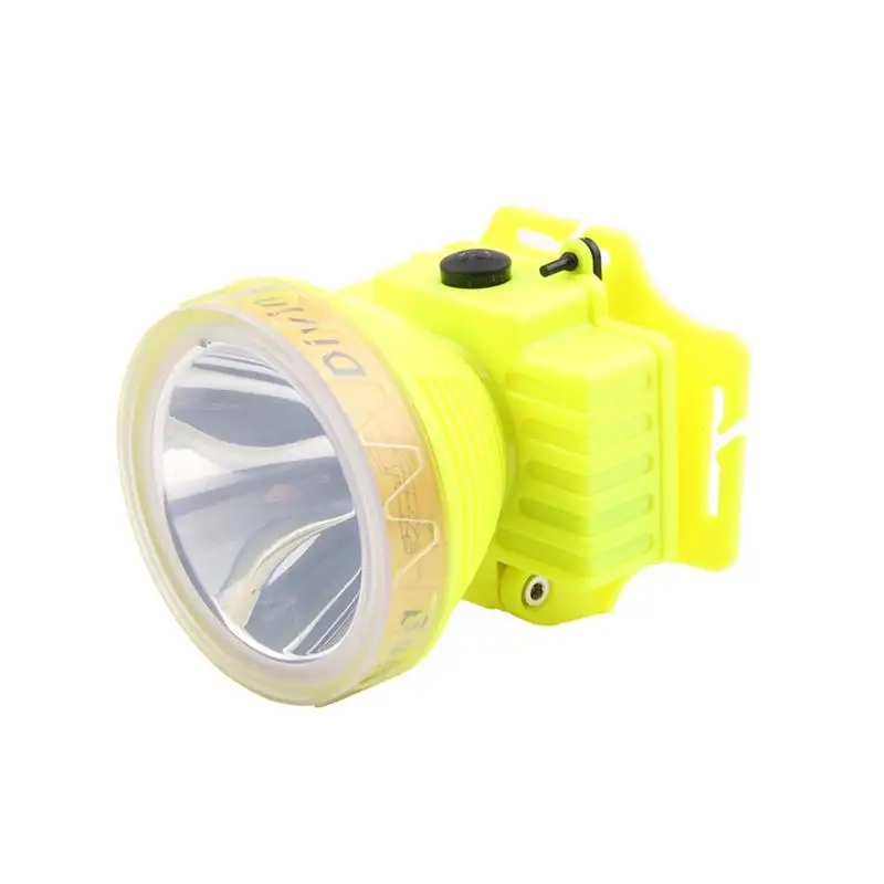 Scuba Flashlight For Diving Rechargeable Waterproof Scuba Flashlight For Diving Brightness Adjustable Underwater Searchlight