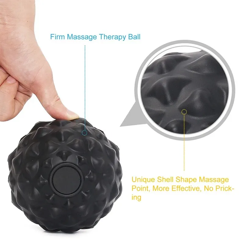 Fitness Massage Ball Plantar Fascia Ball Shoulder Neck Waist Leg Muscles Relaxation Massage Peanut Yoga Health Ball