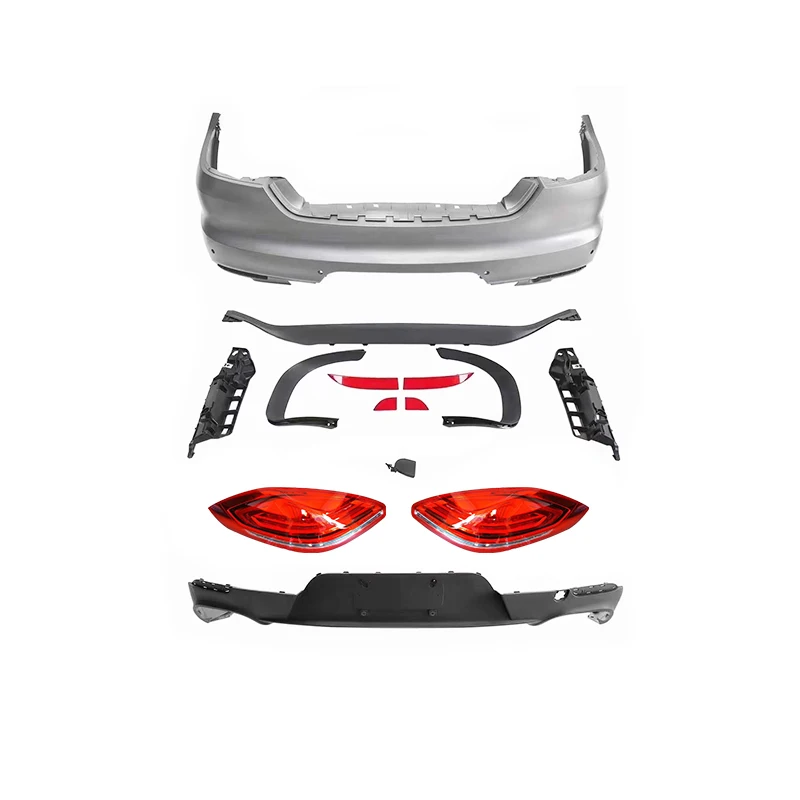 

Suitable for Panamera 2009-2013 970.1 Upgrade 970.2 Rear Bumper Panamera Rear Lip Rear Bumper