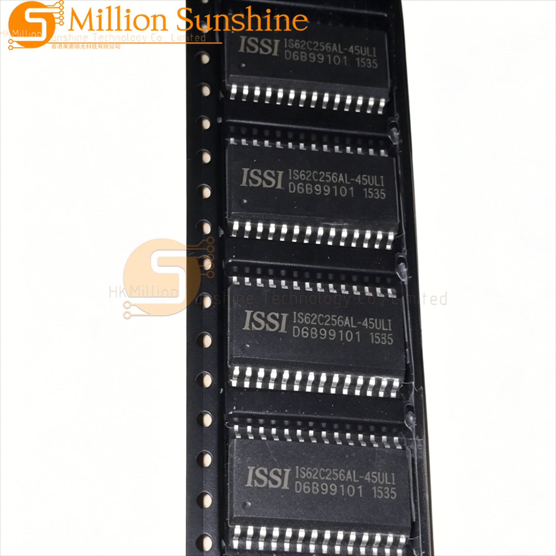 20pcs IS62C256AL-45ULI -25ULI 256KB 45NS SOP-28