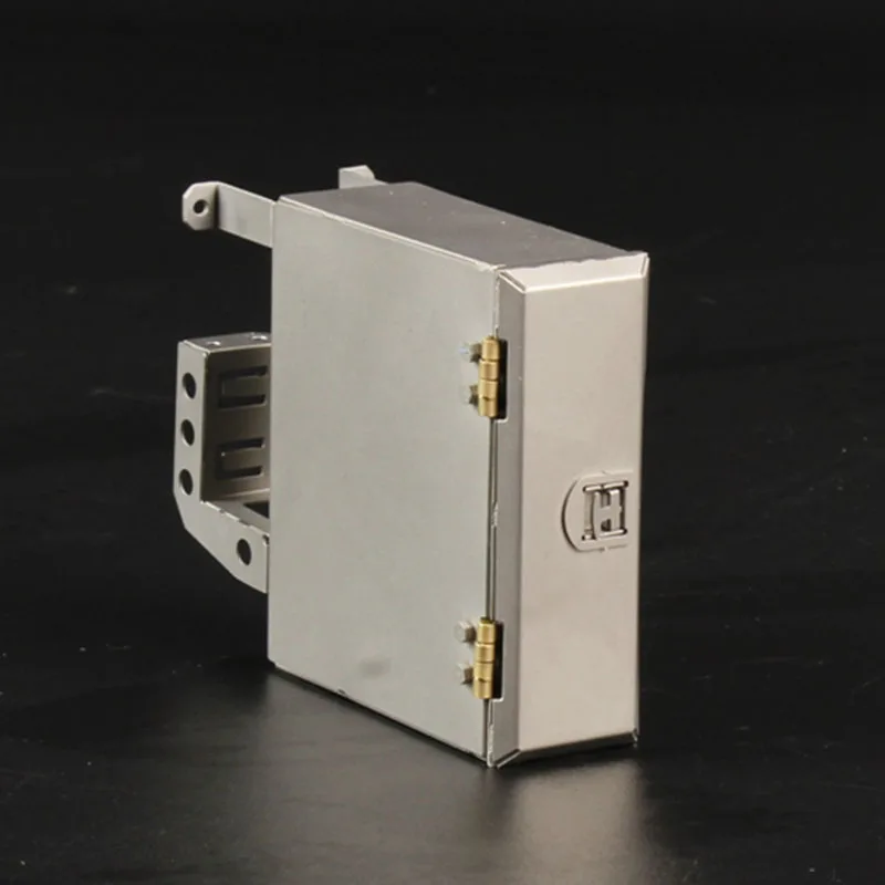 กล่องเครื่องมือจำลองโลหะขนาด 1:14 สำหรับรถบรรทุก Tamiya RC รุ่น SCANIA 770S R620 VOLVO BENZ Arocs MAN TGX อุปกรณ์เสริมสำหรับรถยนต์