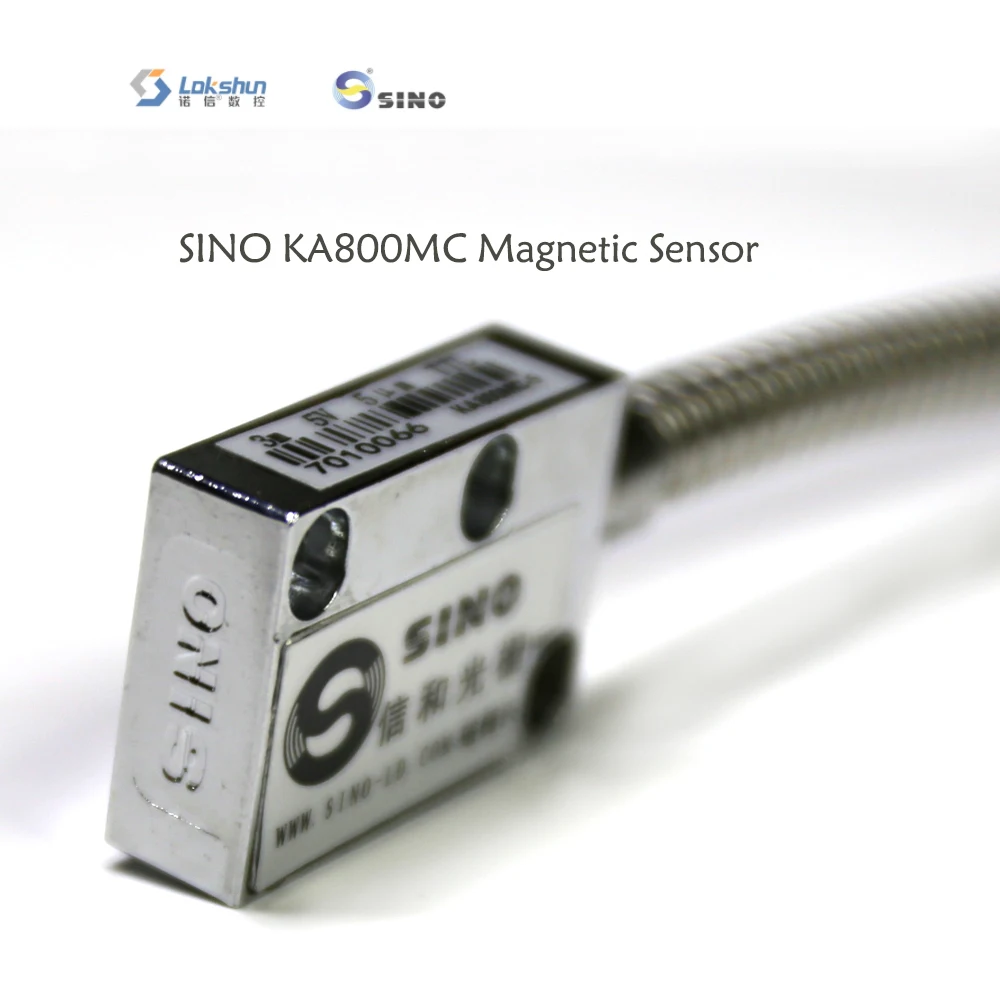 Sino KA800MC Magnetic Scale Tape Magnetic Sensor Reader Head Linear Displacement Sensor Resolution 0.005mm With Magnet Strip