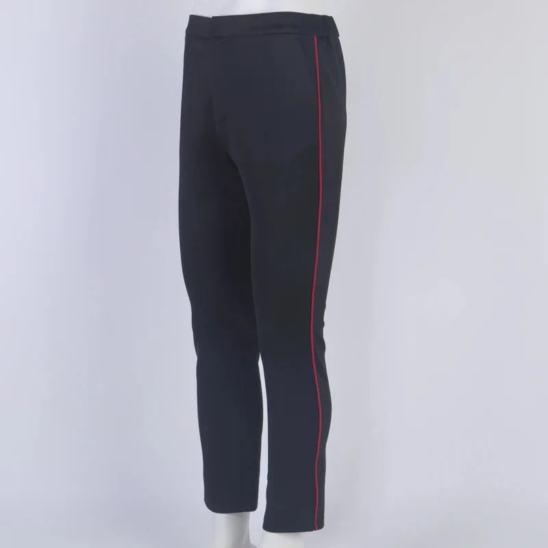 

For Picard 2 Men's Cosplay Costume Starfleet Red Gold Blue Striped Pants Halloween Party Dress Up Character Cok;3,c'5.b;8'