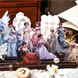 10pcs/lot Kawaii Stationery Stickers Princess of Illusion Diary Planner Decorative Mobile Stickers Scrapbooking DIY Sticker