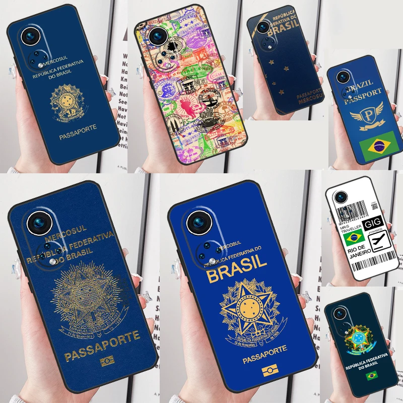 Brazil Passport Cov… - image