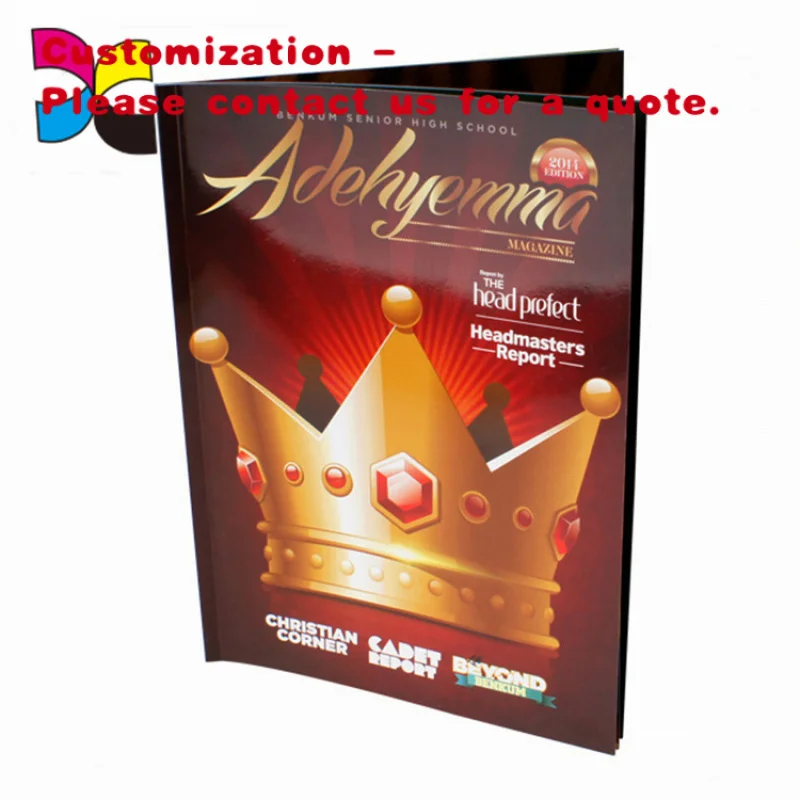 custom.Provided Before Mass Production Offset Printing Magazine