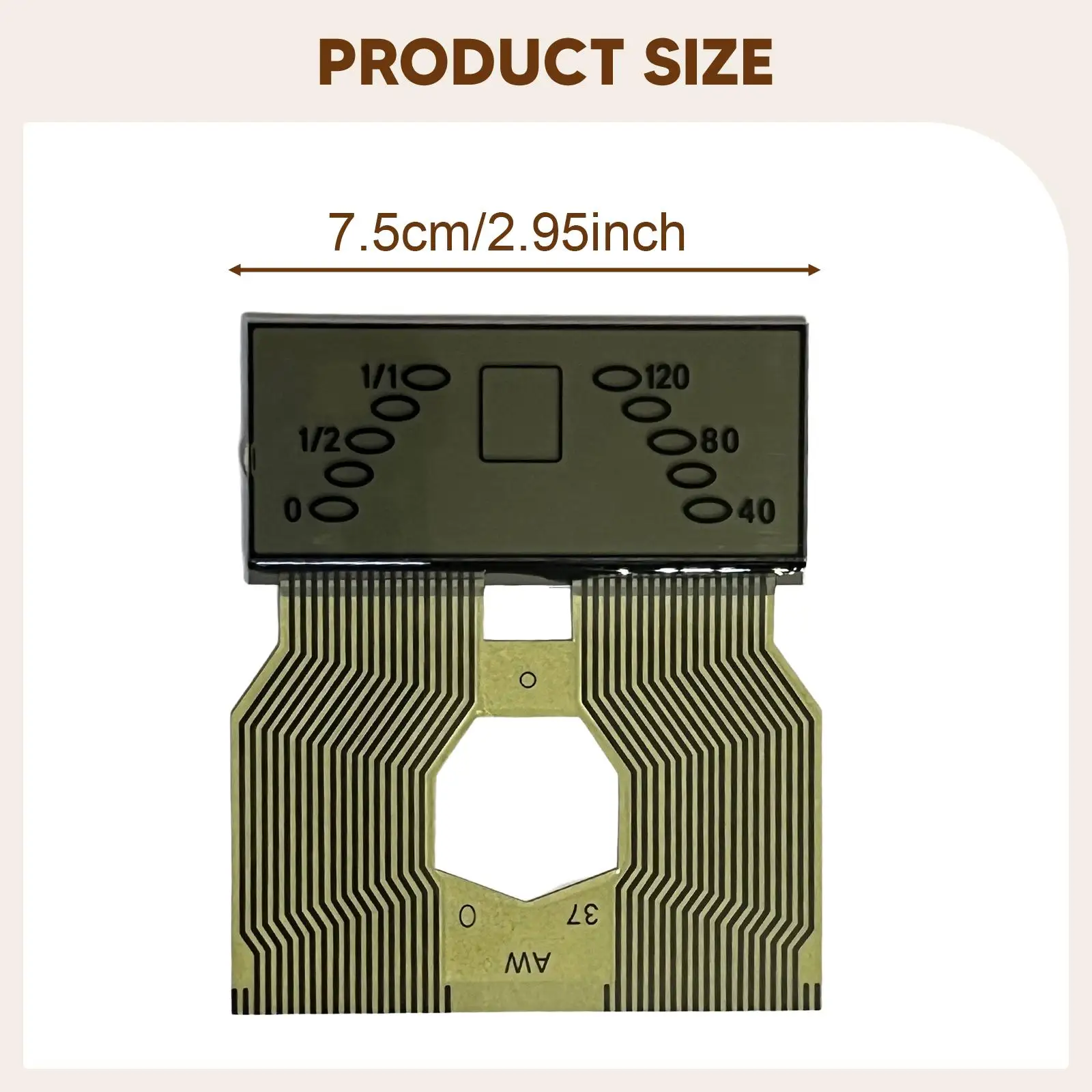LCD Display Screen Instrument Cluster LCD Display 110008872002 Easy to Install Accessory Professional for FORTWO (450)