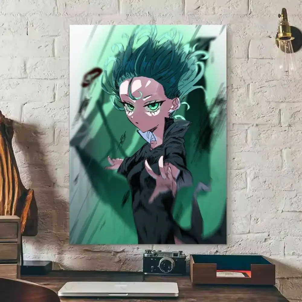 One Punch Man Tatsumaki Manga   Poster Waterproof HD Art Wall Decal Self-Adhesive Print