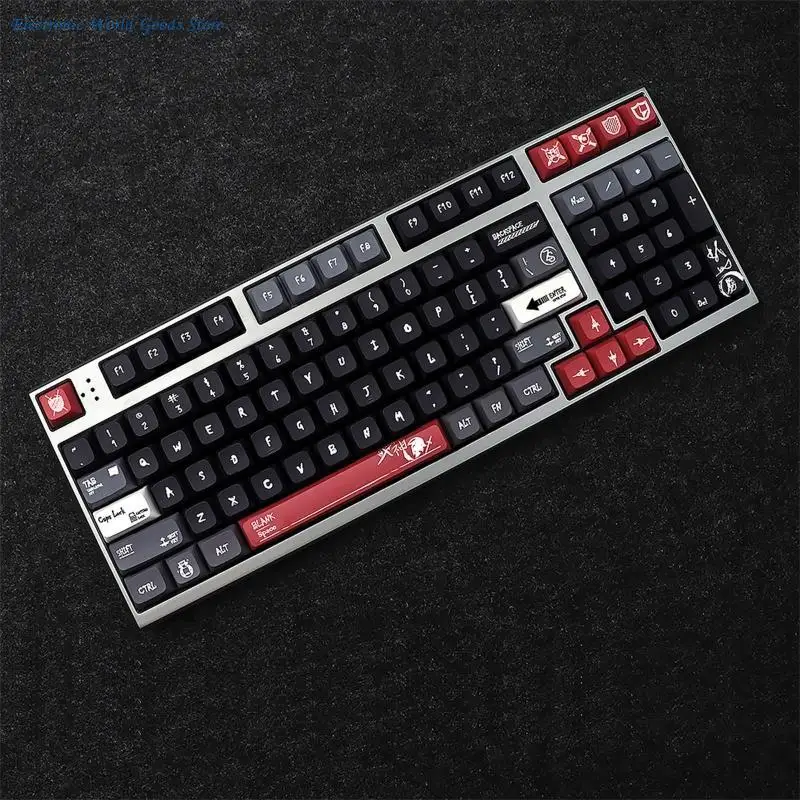 A3PD 133 pièces PBT Keycap XDA profil colorant Sublimation Keycap pour clavier mécanique bricolage
