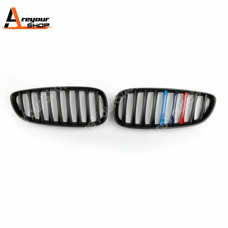 

2Pcs M-Color Matte Black Front Kidney Grille Grill for BMW Z4 E89 2009-2016