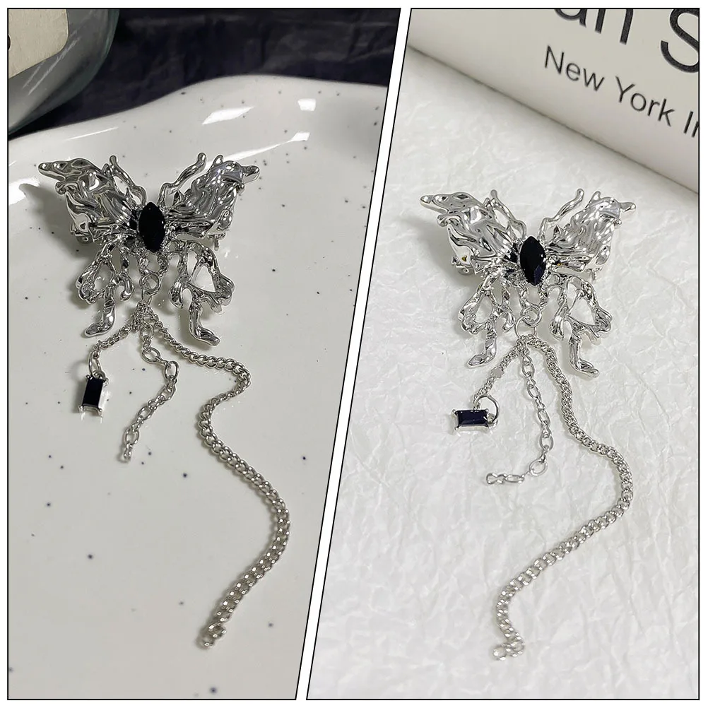 فراشة التلبيب دبوس سبيكة فراشة بروش شرابة الديكور دبوس لحقيبة الظهر الملابس وشاح شال قبعة ملابس حريمي بروش