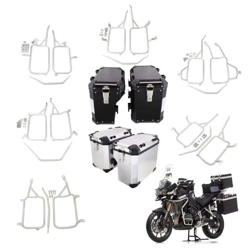 

Aluminum alloy, luggage universal motorcycle side box