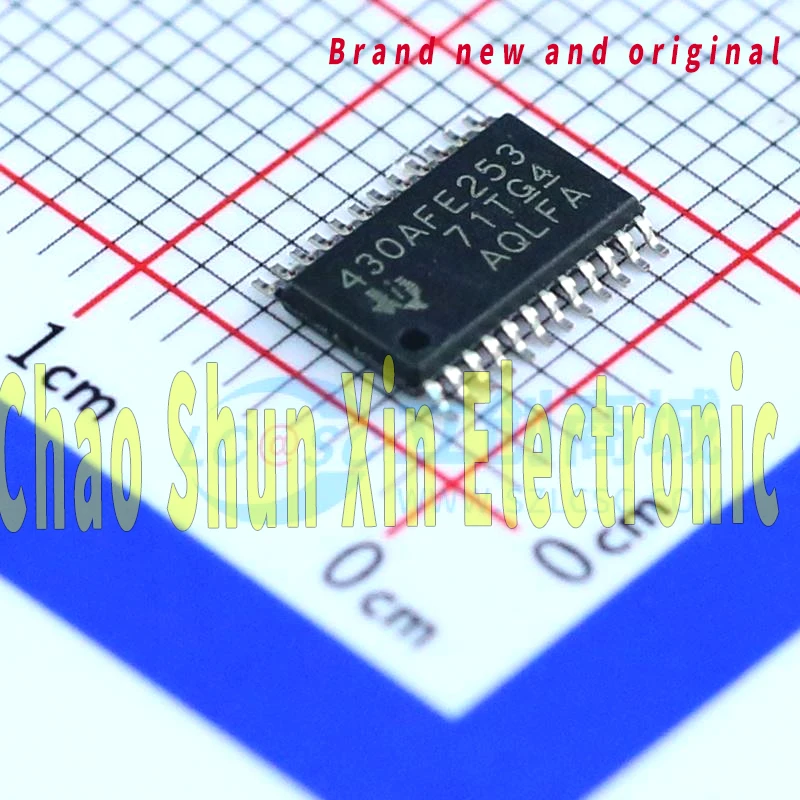 5 Pcs Msp430Afe253Ipwr Brand New Genuine Tssop-24 Silk Screen 430Afe253