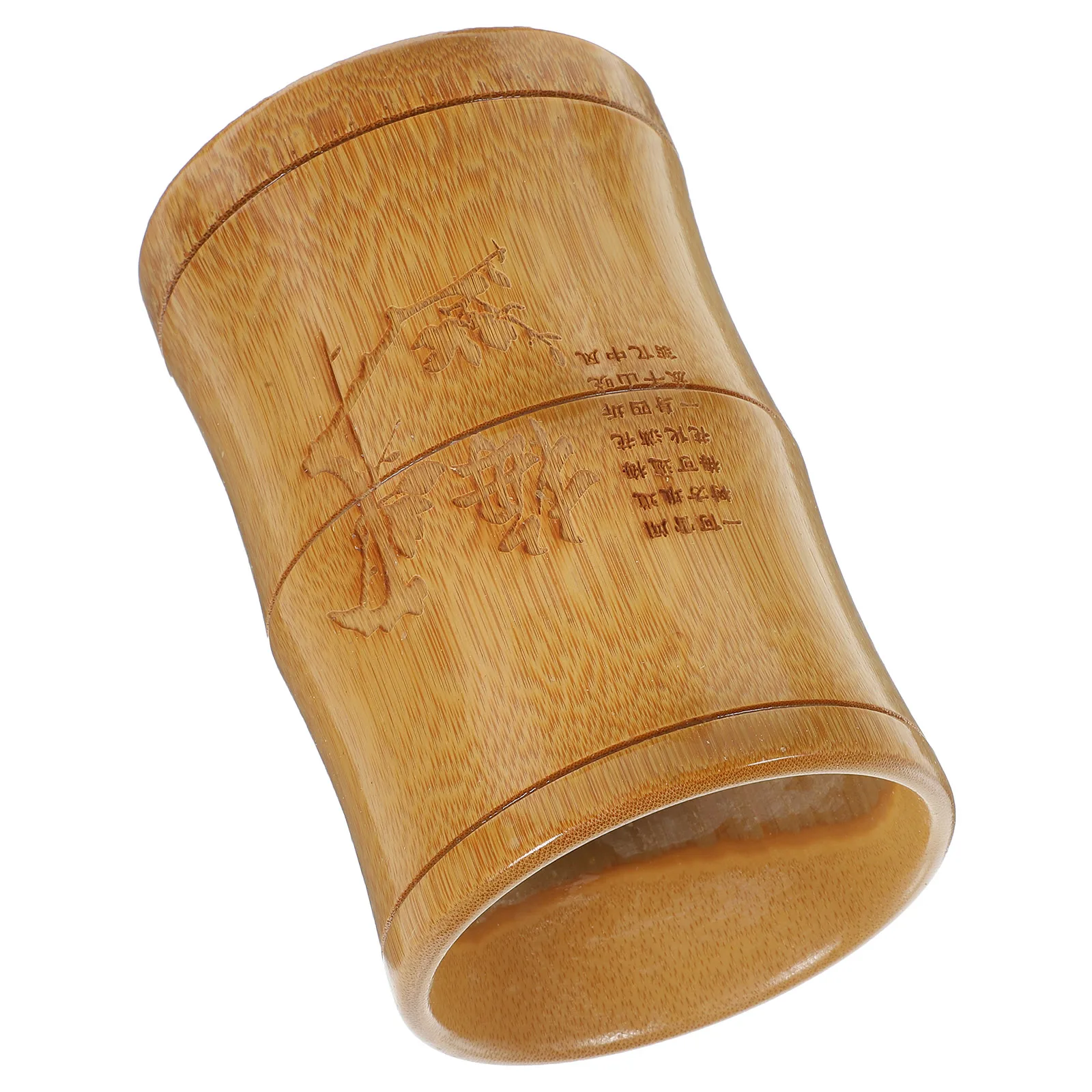 

Organizer Bamboo and Wood Pen Holder Office Vintage Home Decor Desktop Accessories Chinese Brush