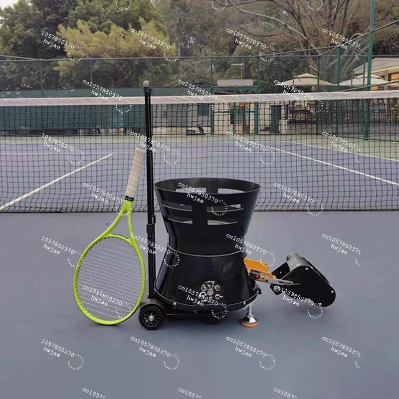 Home version mini tennis automatic serve machine training sparring device
