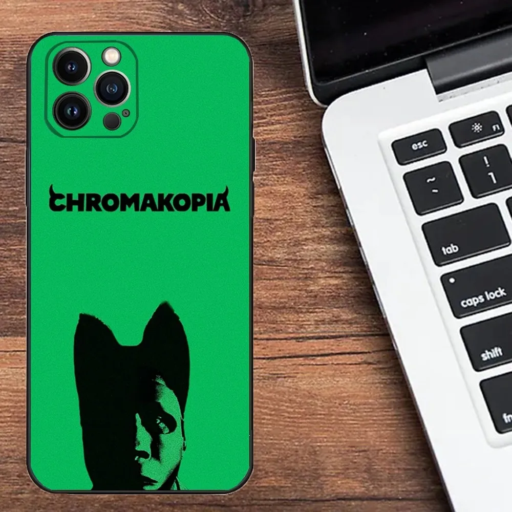 Rapper T-Tyler The Creator Chromakopia Phone Case For iPhone 16,15,14,13,12,11,Plus,Pro Max,XS,X,XR,SE,Mini,8,7 Soft Silicone