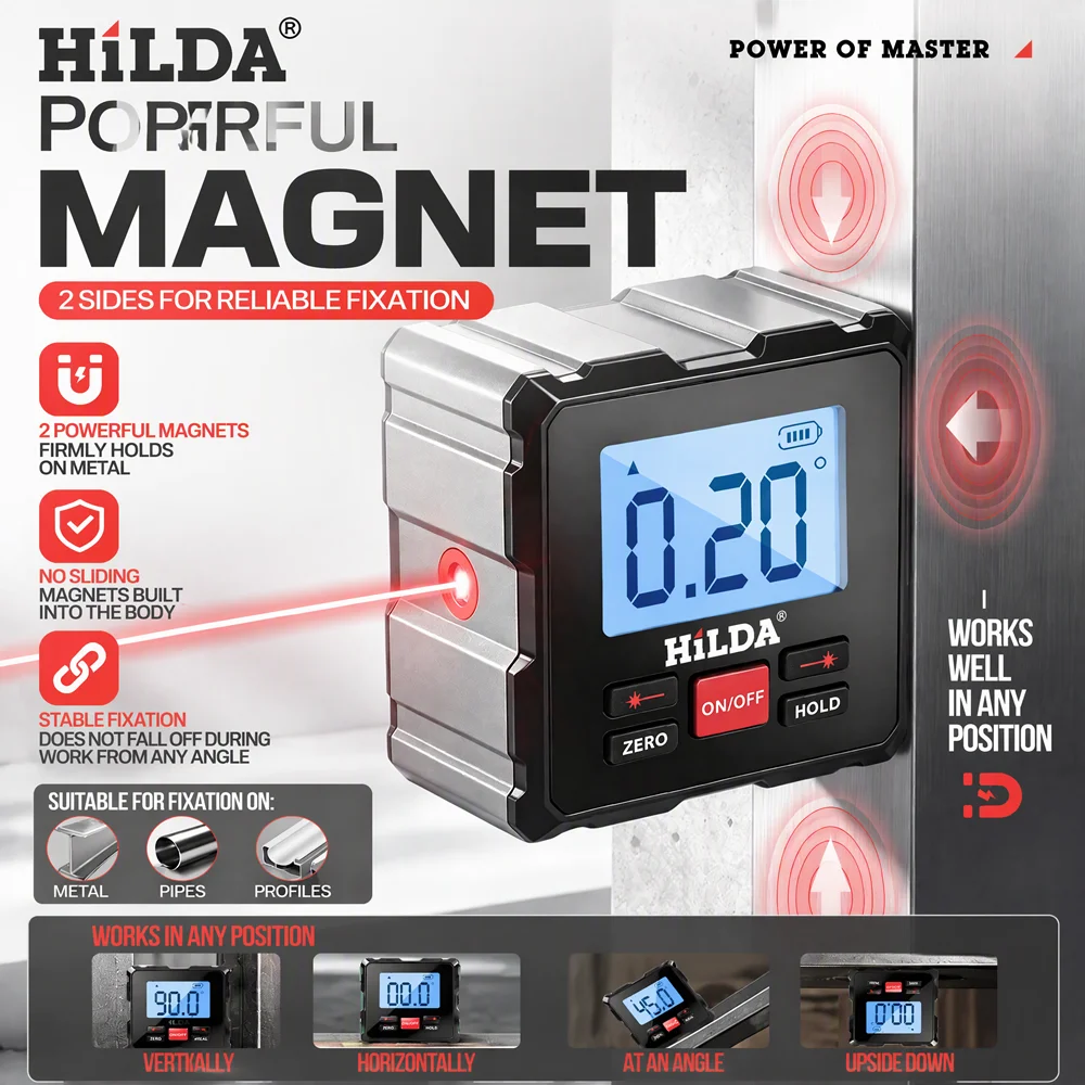 HILDA Magnetic Digital Laser I - Industrial Laser Alignment review and price