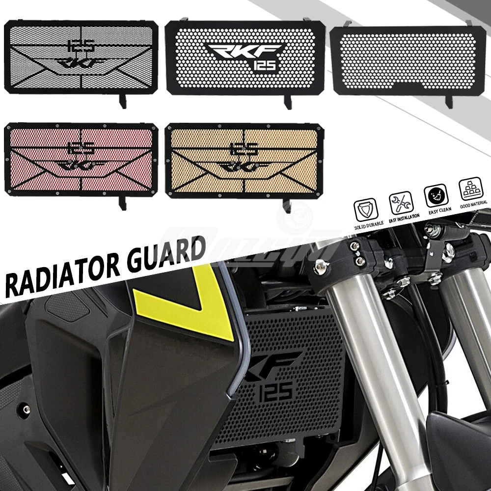 

For Keeway RKF125 Motorcycle Accessories Radiator Guard Grille Cooler Cooling Cover Protection RKF 125 2018-2022 2023 2024 2025