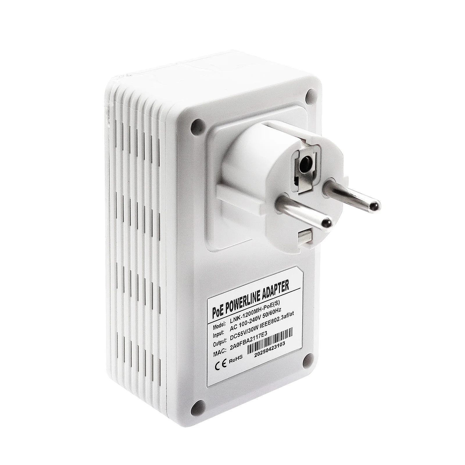 محول Powerline HomePlug AV بطول 1200 متر مع PoE #4