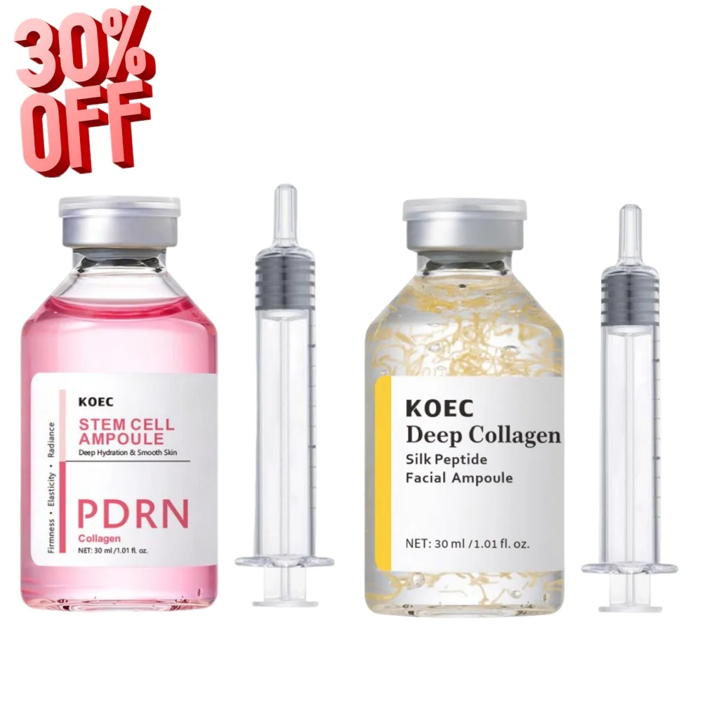 Sérum Ampola de Colágeno de Seda PDRN de Salmão - Antienvelhecimento, Lifting e Firmador, Iluminador, Reparação da Barreira Cutânea e Hidratação Profunda