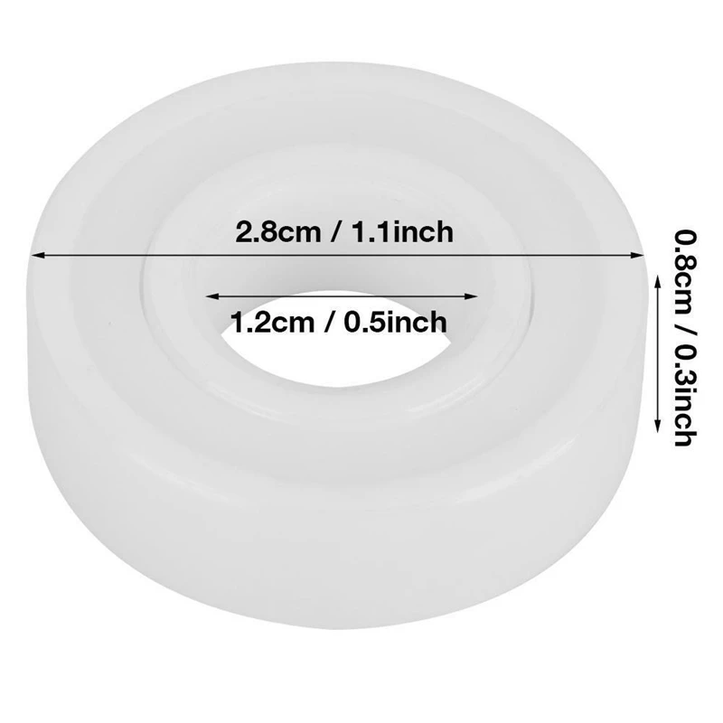 6001-2RS High Precision Sealed Full Ceramic Zro2 Ball Bearing 12X28x8mm