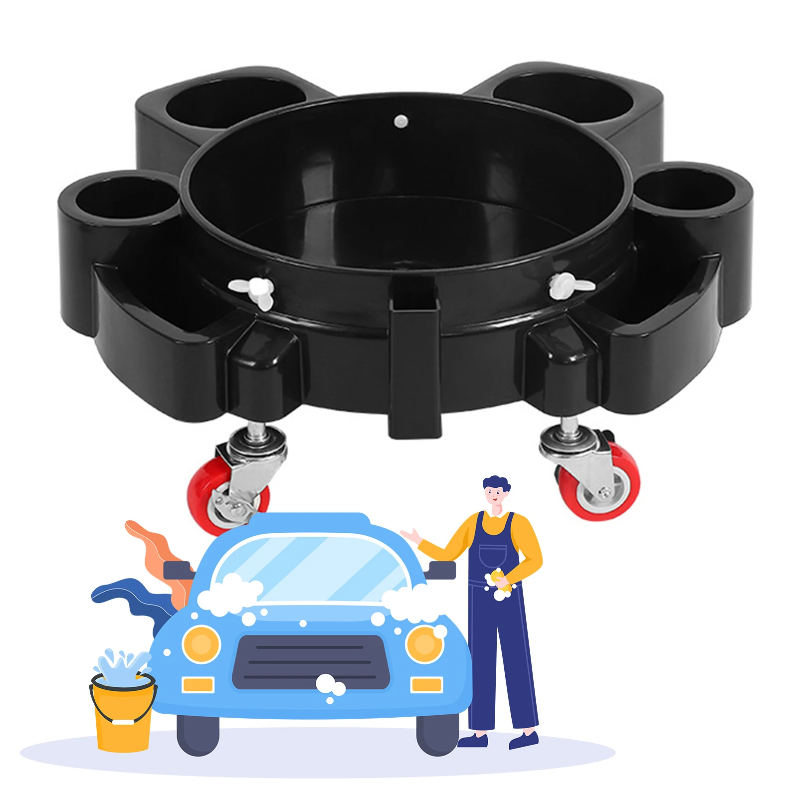 Wash Bucket With 5 …