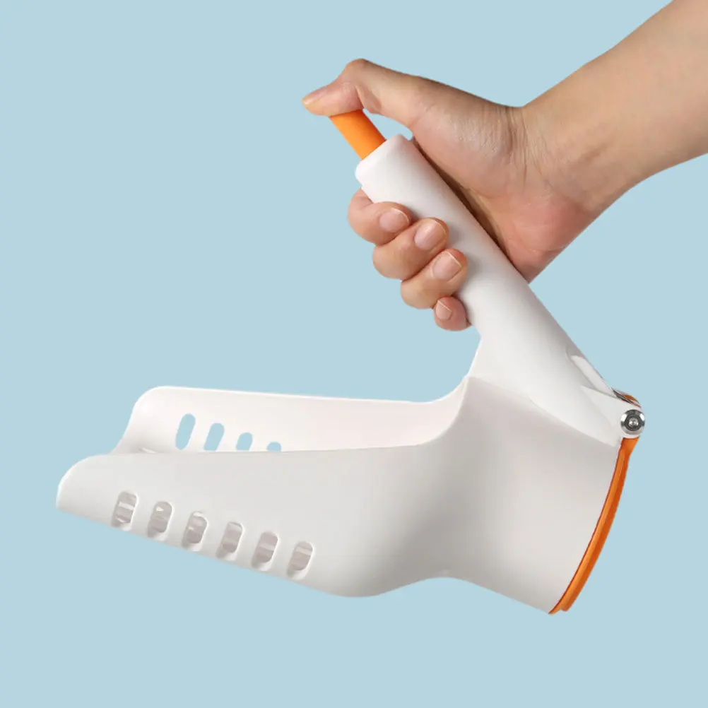 

Cat Litter Scoop Foldable Durable Plastic Shovel Large Capacity Reusable Cat Poop Cleaning Tool Litter Scooper