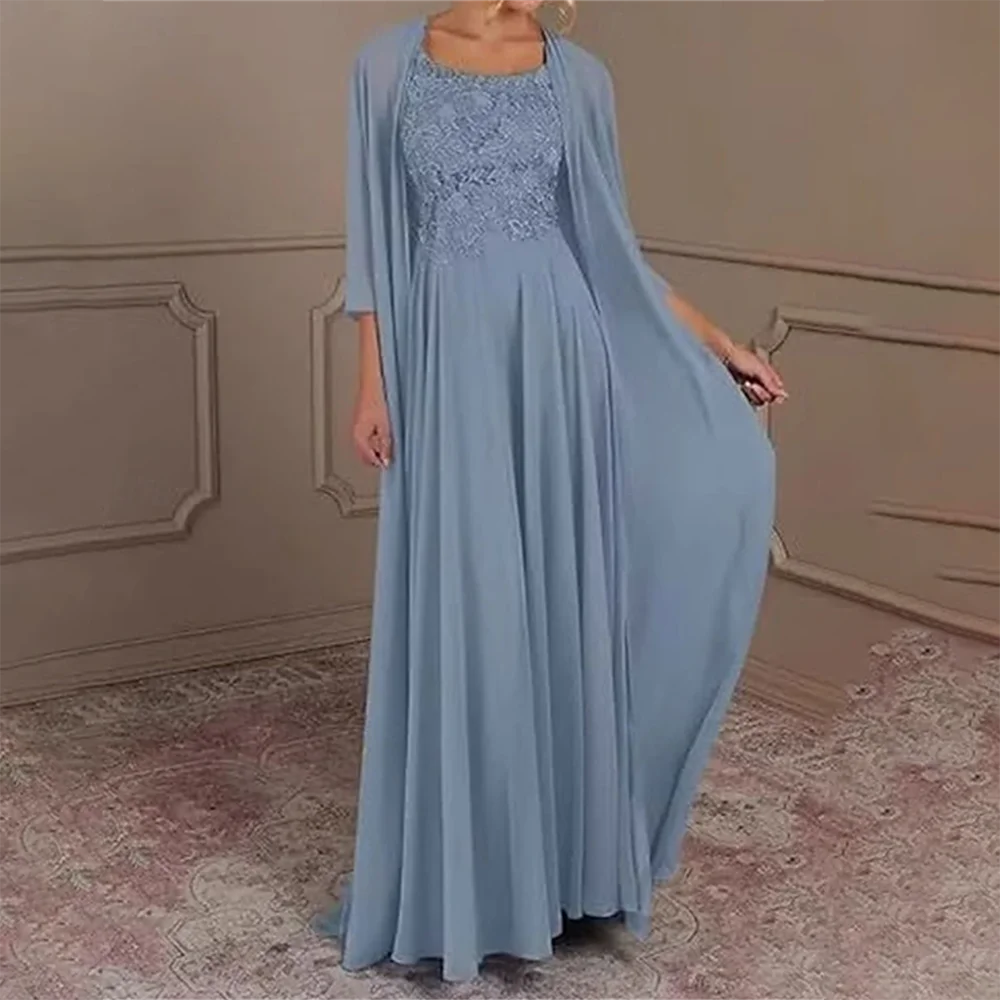 

Элегантное платье для матери, платье для матери невесты, плиссированное платье трапециевидной формы с аппликацией без рукавов для женщин, вечерние платья для мамы по индивидуальному заказу