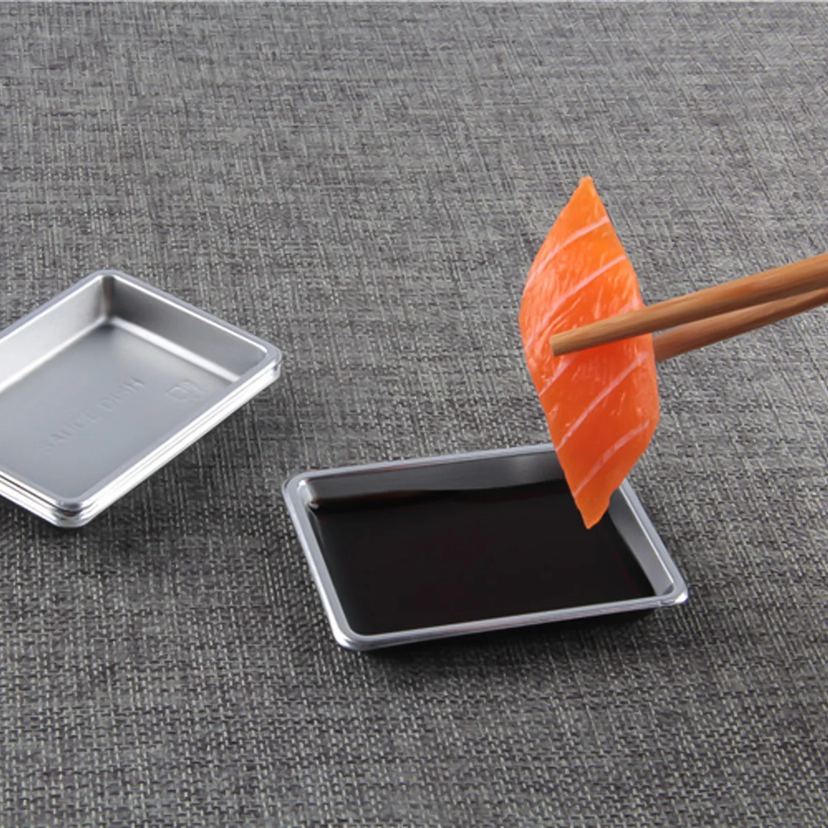 

Condiment Dish Disposable Sauce Plastic Paper Plate Holders Black Dishes Serving