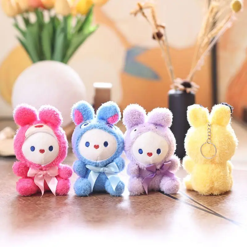 かわいい装飾ギフト女装バニーぬいぐるみペンダントキーホルダーバックパック吊り下げ飾り