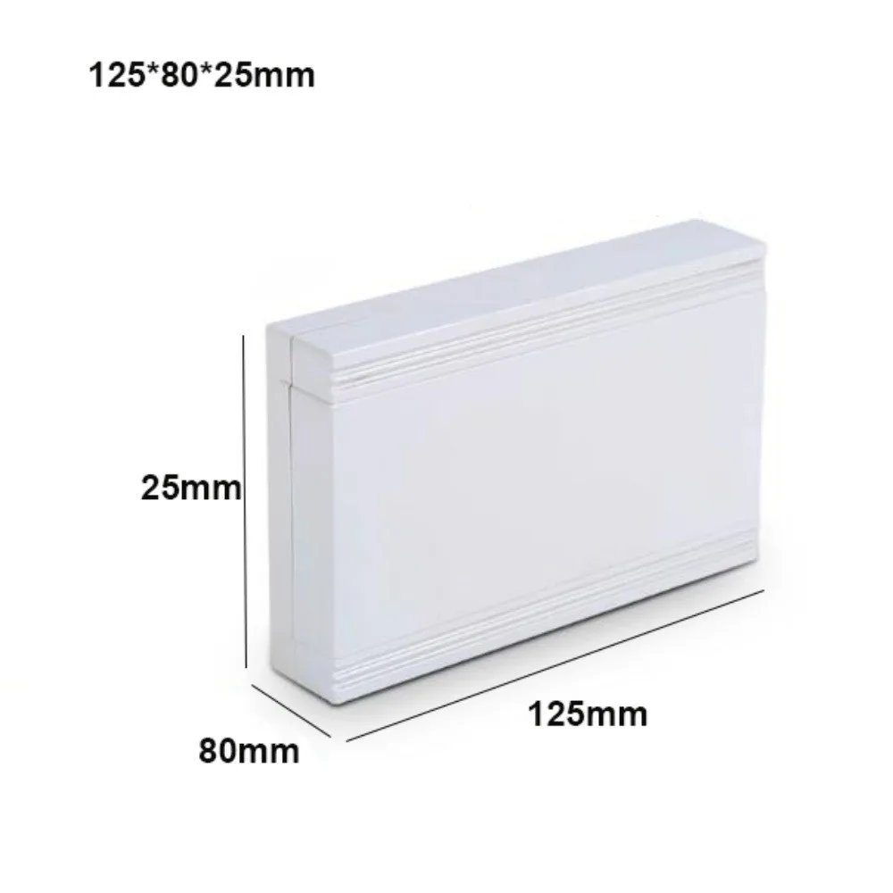 

New Waterproof Project Enclosure Boxes ABS Plastic 6 Styles Storage Case White Black Housing Instrument Case Electronic Supplies