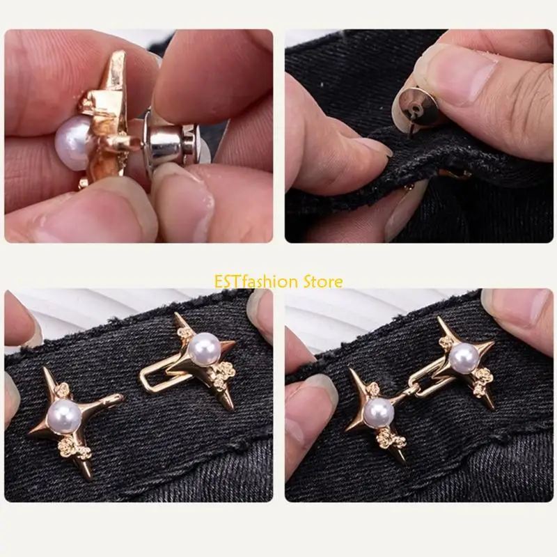 y5gc-–-epingle-serrage-taille-en-forme-d'etoile-croisee-pour-pantalon-avec-boucle-invisible-bouton-serrage-pour