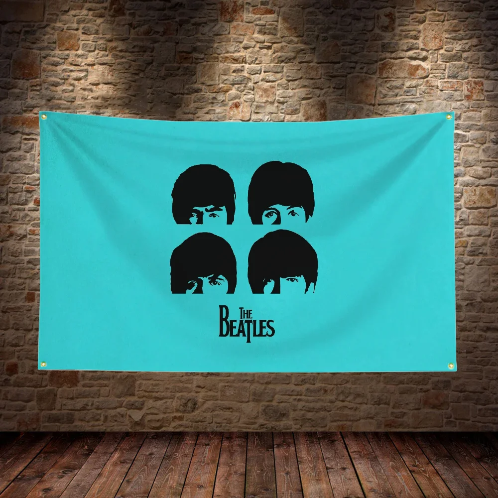 Rock-Beatles Custom Flag Home Decor Items Home & Garden Funny Flags and Banners Deutschland Penetration Workshop Flags for Rooms