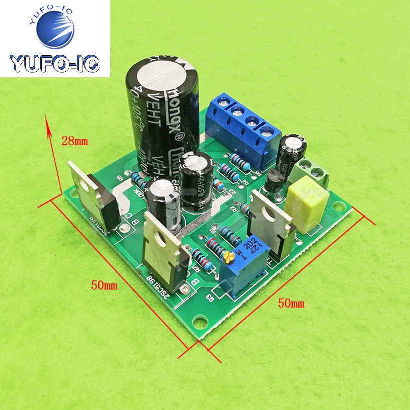 1PCS Fever Level Amplifier Board 1969 Small Class A Amplifier Kit Dc12vdiy Fever Level Finished Board Sink Golden Plate