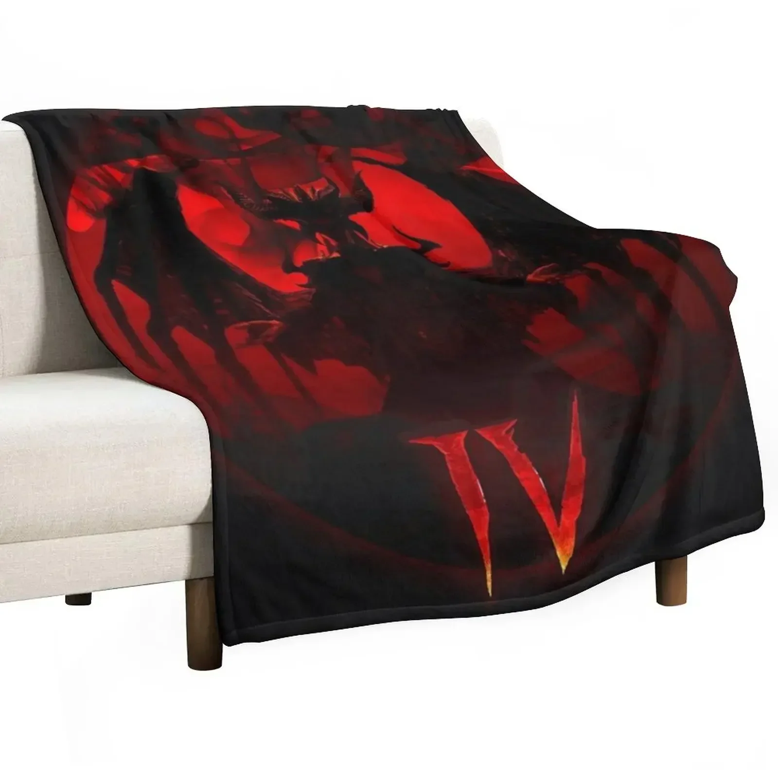 Diablo 4 Throw Blanket Quilt Hairys Blankets