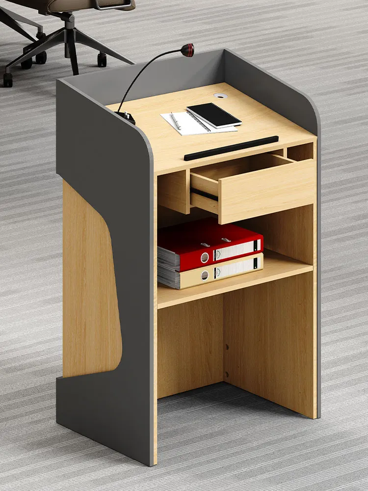 

Lecture stand stand Welcome desk Reception desk stand Classroom table Meeting room table Host