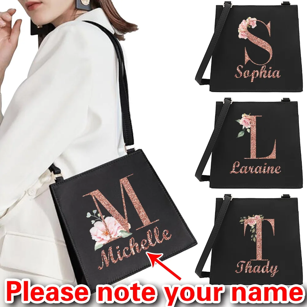 

Personalized Customized Simple and Stylish Small Square Bag Portable Commuter Joker Travel Women's Square Shoulder Bag