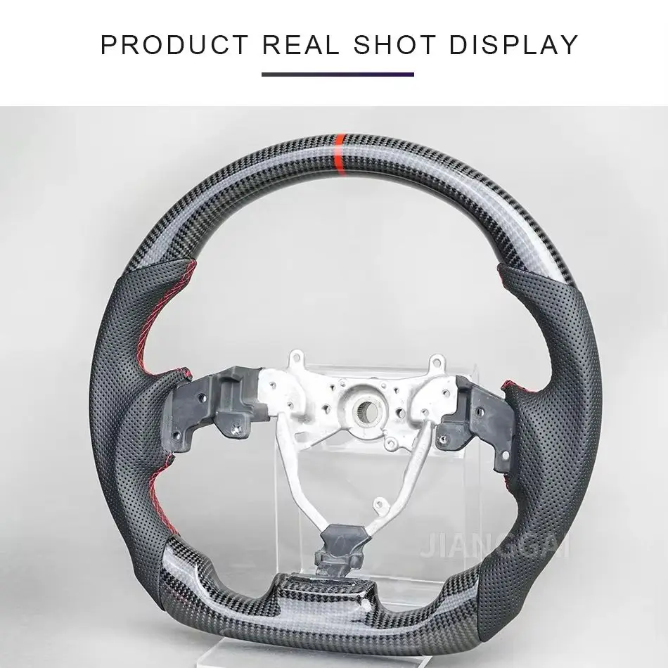 Carbon Fiber Steering Wheel Fit For Lexus IS250 IS300 IS350 ISF F-Sport 2006 2007 2008 2009 2010 2011 Racing Steering Wheel