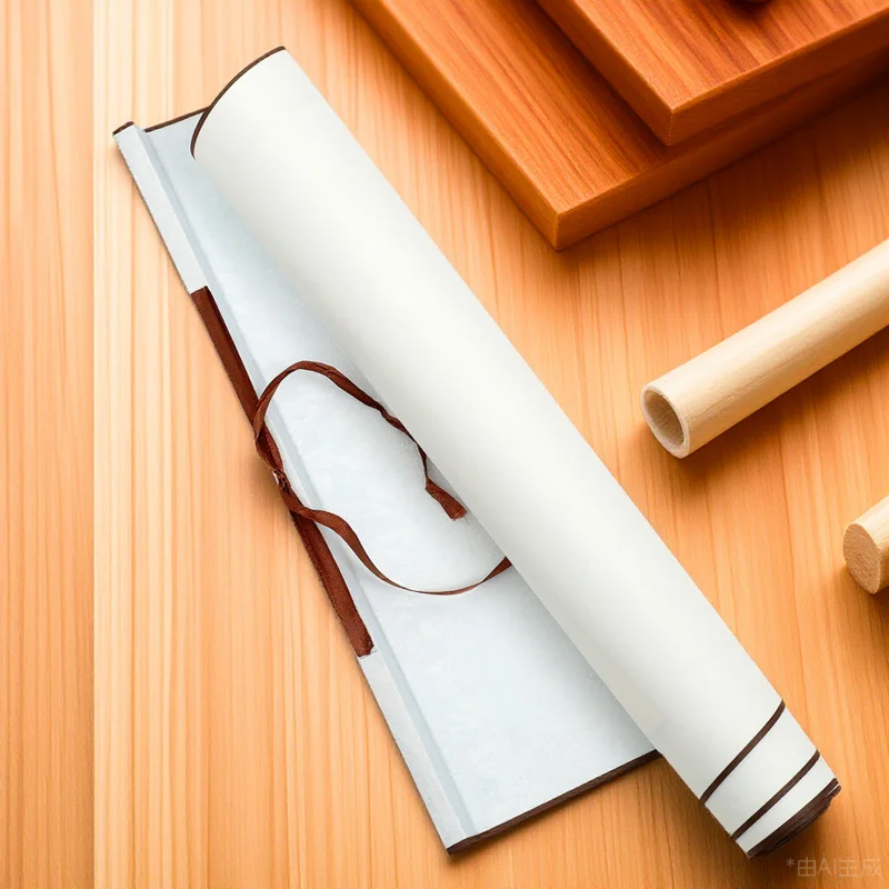 

1Pcs Chinese Calligraphy Scroll Paper Xuan Art Wall Hanging for Writing Brush Running Script Practice Creative Drawing DIY