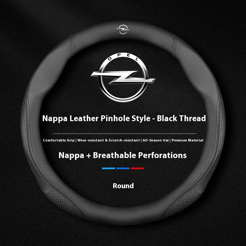 Car Steering Wheel Cover For Opel Astra Corsa Grandland Insignia Mokka Vectra GTC Tigra Vivaro Zafira Combo Vivaro GTC Delica - view 2