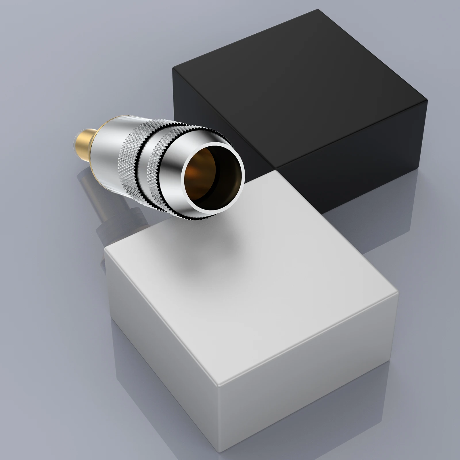 Nowe pozłacane 24-karatowym złotem złącze zasilania DC Audiocrast do audio Hi-End klasy HIFI, wtyk DC2.1 DC2.5 DC3.5x1.3mm — zdjęcie 7