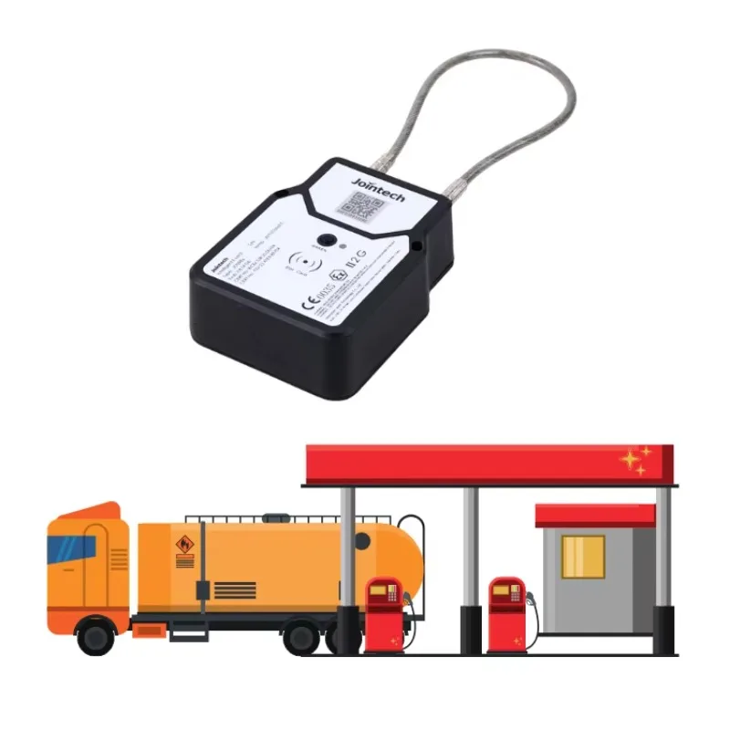 

Jointech JT709 IEC Ex ATEX Intrinsically Safe Oil Tanker Truck Hatch Valve Box Open Live Control Tracking Electronic Seal