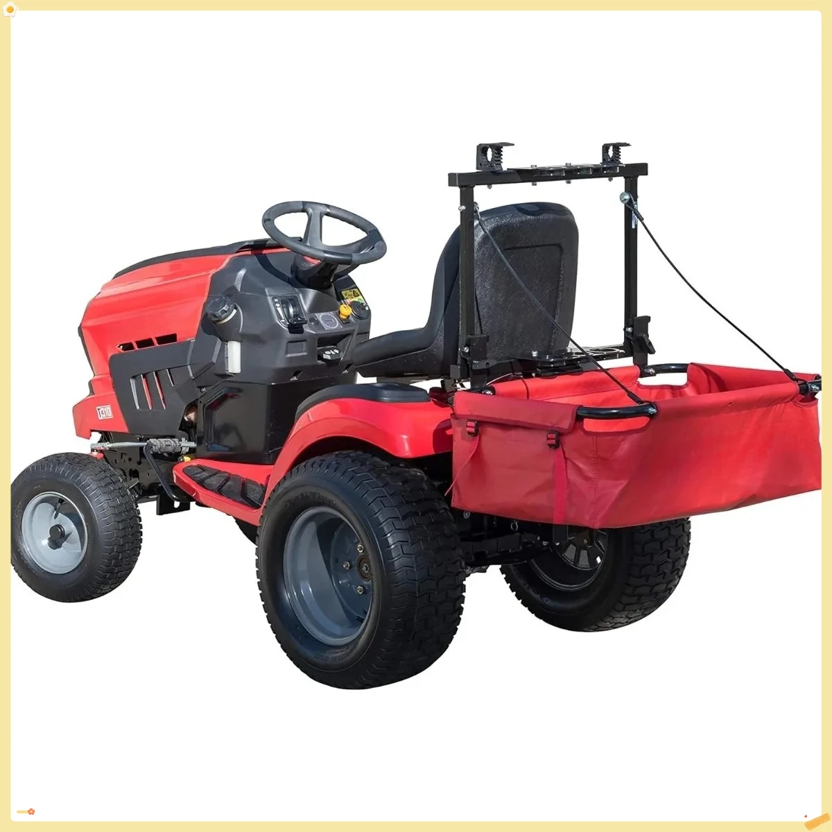 رف أدوات رايدر، 25.5 بوصة عمق × 23.5 بوصة عرض × 29.6 بوصة ارتفاع، أحمر